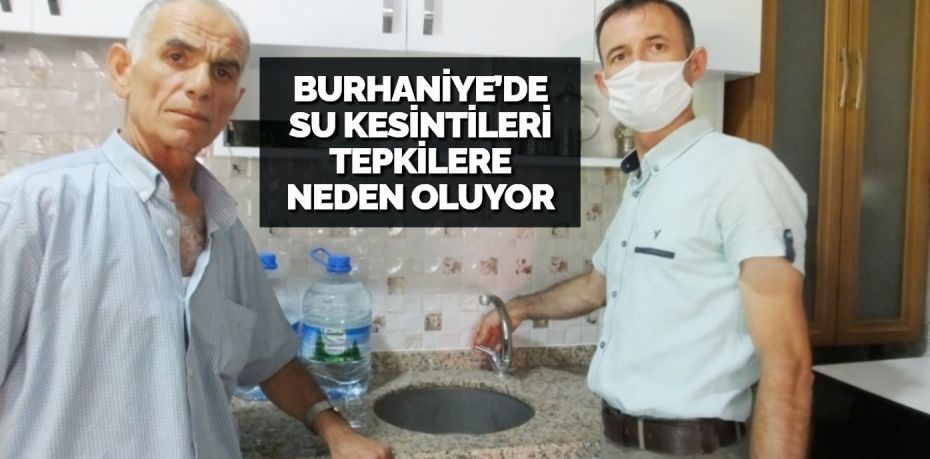 Burhaniye’nin sahil mahallelerinde yaşanan