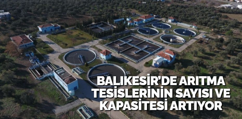 Balıkesir Büyükşehir Belediyesi, arıtma