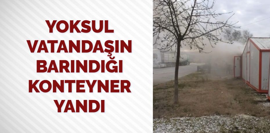 Balıkesir’in Manyas ilçesinde kimsesizlerin