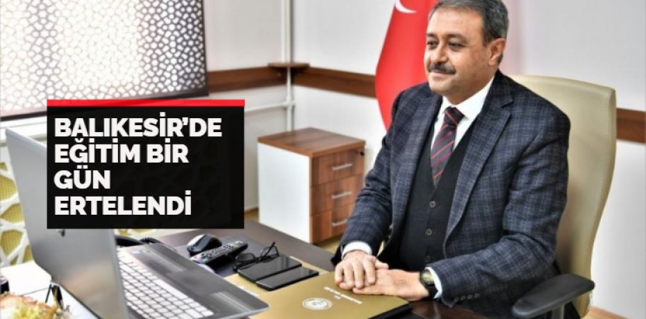 Balıkesir’de etkili olan kar