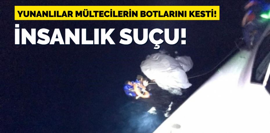 Ayvalık ilçesi açıklarından Yunanistan’a