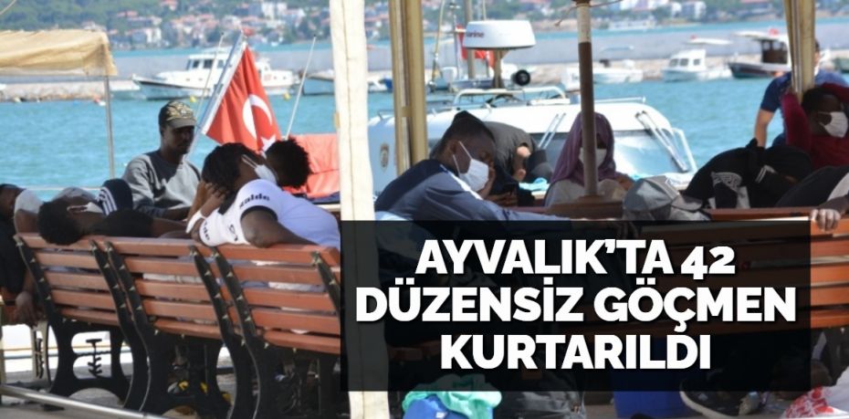 Balıkesir’in Ayvalık ilçesinde Yunanistan’ın