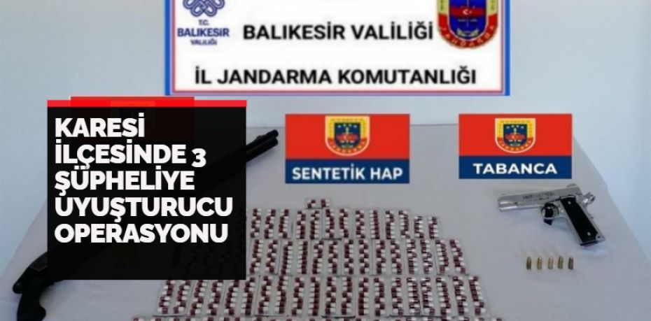 Balıkesir’in Karesi ilçesinde jandarma