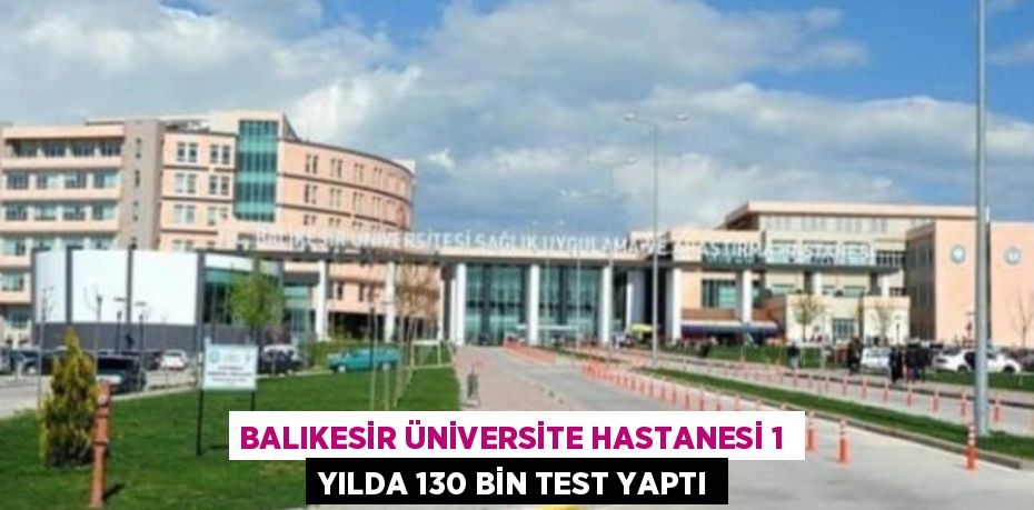 Balıkesir Üniversite Hastanesi pandemi