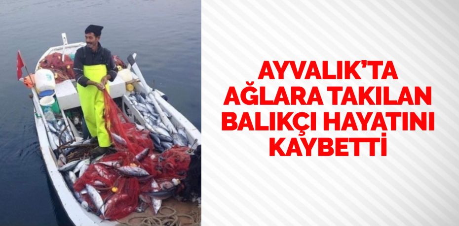 Balıkesir’in Ayvalık ilçesinde, küçük