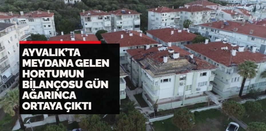 Balıkesir’in Ayvalık ilçesinde meydana