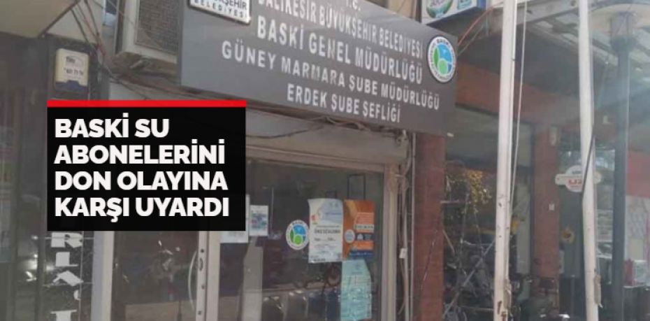 Balıkesir Büyükşehir Belediyesi Su