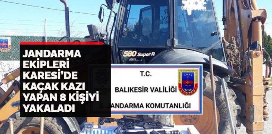 Balıkesir’in Karesi ilçesinde jandarma