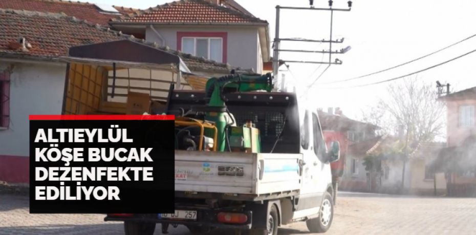 Altıeylül Belediyesi karantina altında