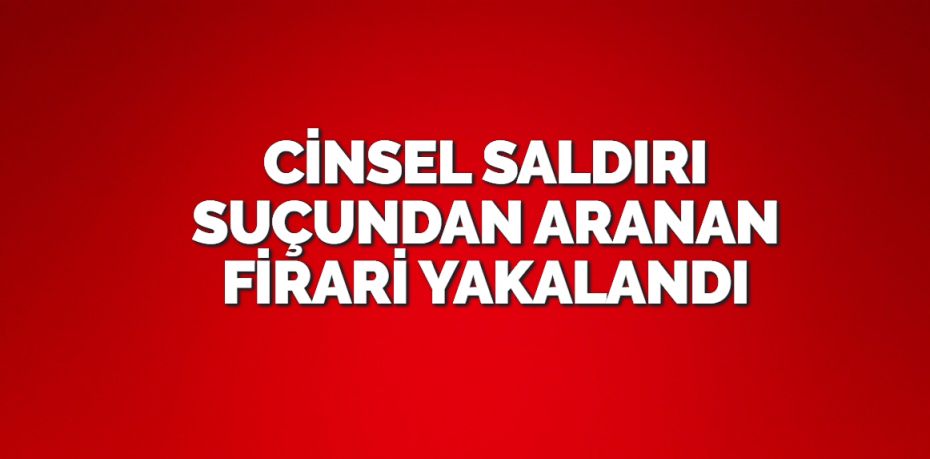 Balıkesir’de cinsel saldırı suçundan