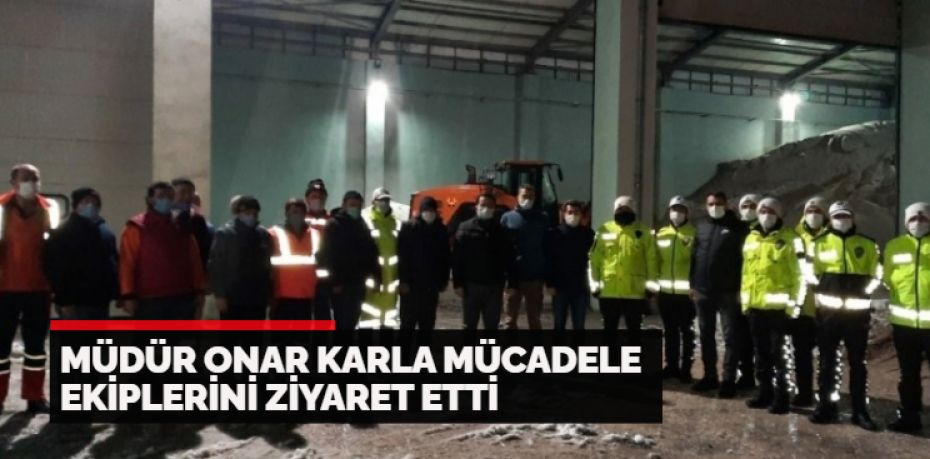 Balıkesir’de etkisini gösteren kar