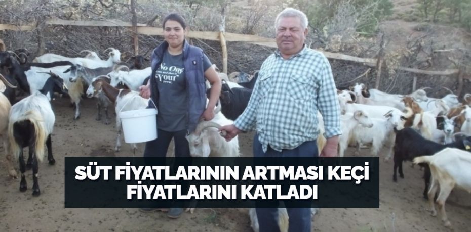 Burhaniye’de süt fiyatlarının artması