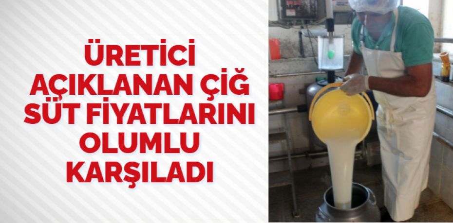 Manyaslı süt üreticileri yeni