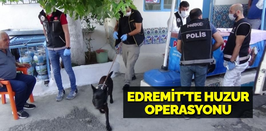 Balıkesir’in Edremit ilçesinde ateşli