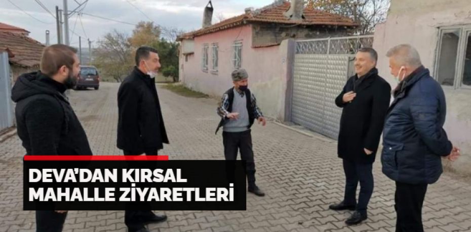 Deva Partisi Balıkesir’de kırsal