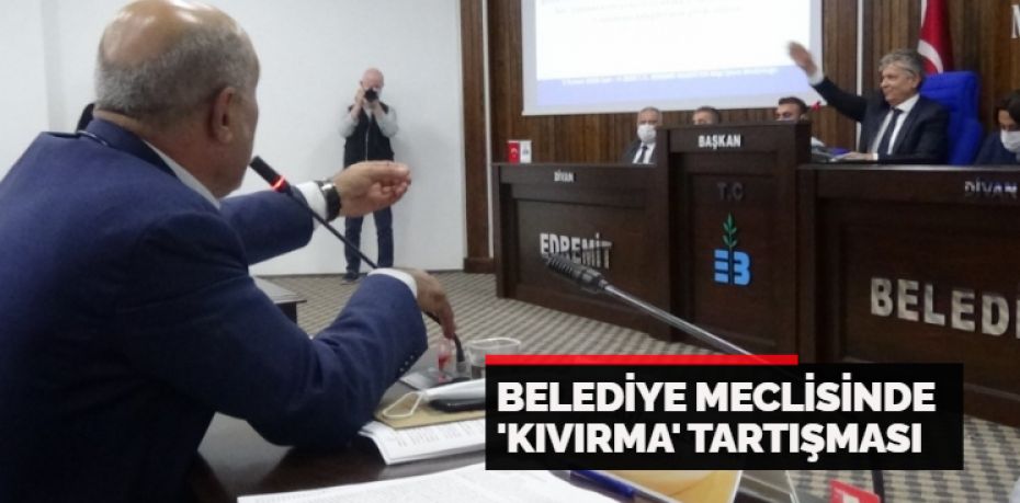 Edremit Belediyesi Meclisi Toplantısında