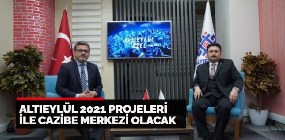 Altıeylül Belediyesi'nin web televizyonuna