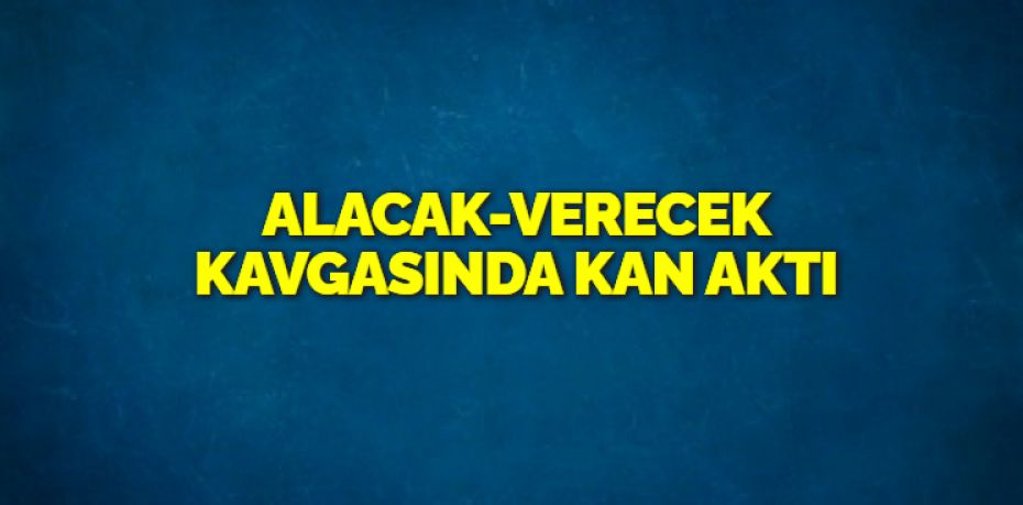 Balıkesir’in Savaştepe ilçesinde alacak-verecek