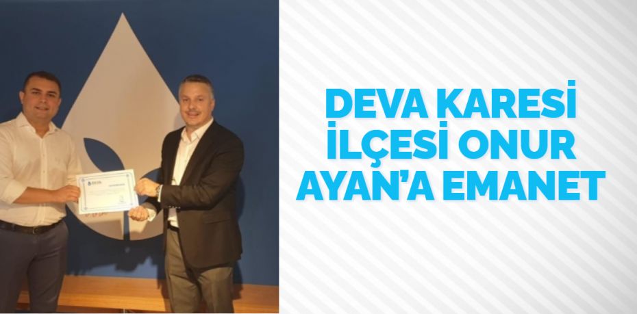 DEVA Partisi teşkilatlanma çalışmaları