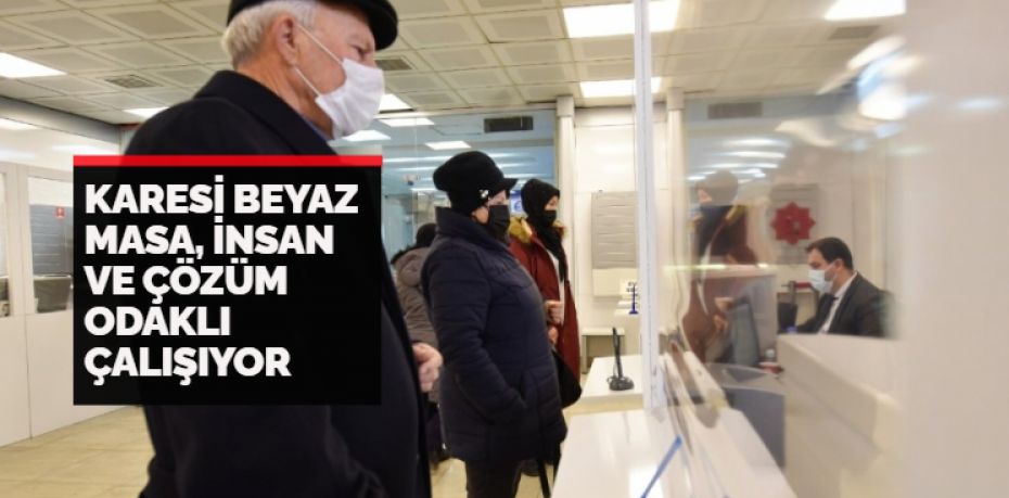 Karesi Belediyesi Beyaz Masalarda,