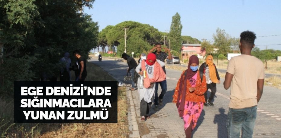 Balıkesir’in Ayvalık ilçesinden Yunanistan’ın