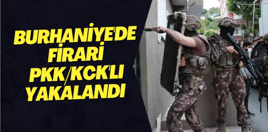 Burhaniye ilçesinde polis tarafından