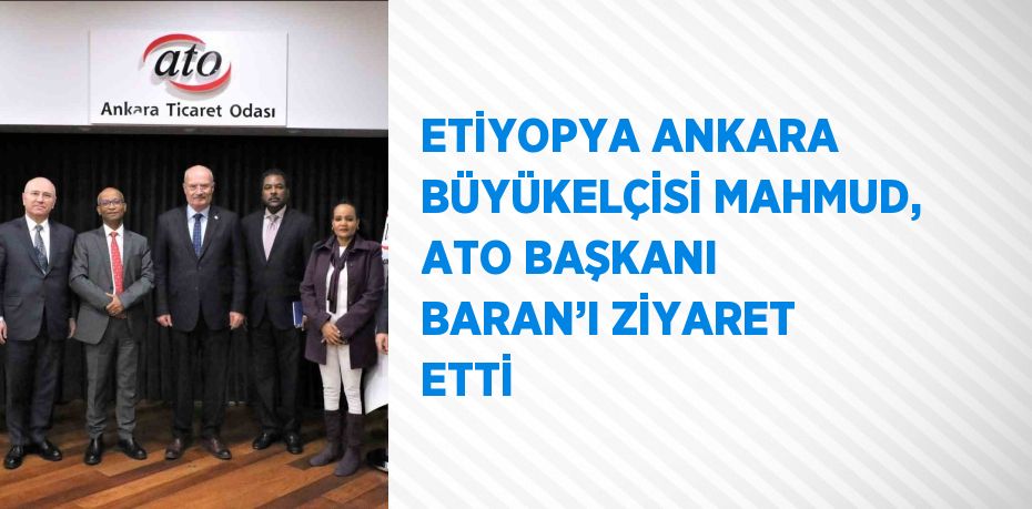 Etiyopya Ankara Büyükelçisi Adem