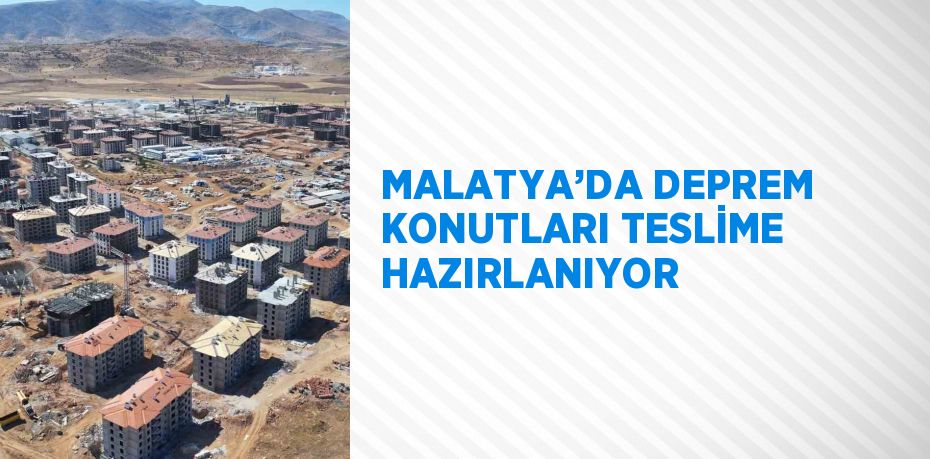 Malatya’nın Yeşilyurt ilçesinde yapımı