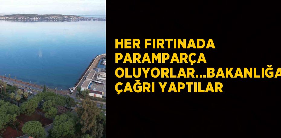 Balıkesir’in Ayvalık ilçesinde, her