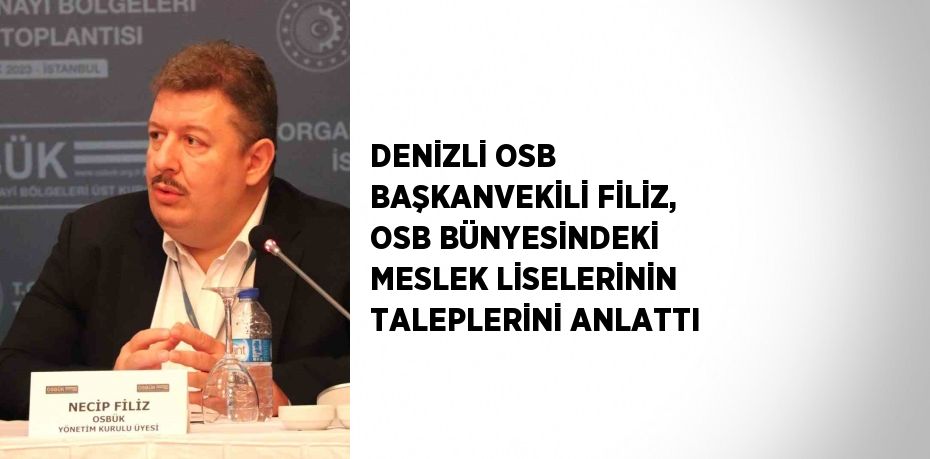 Denizli Organize Sanayi Bölgesi