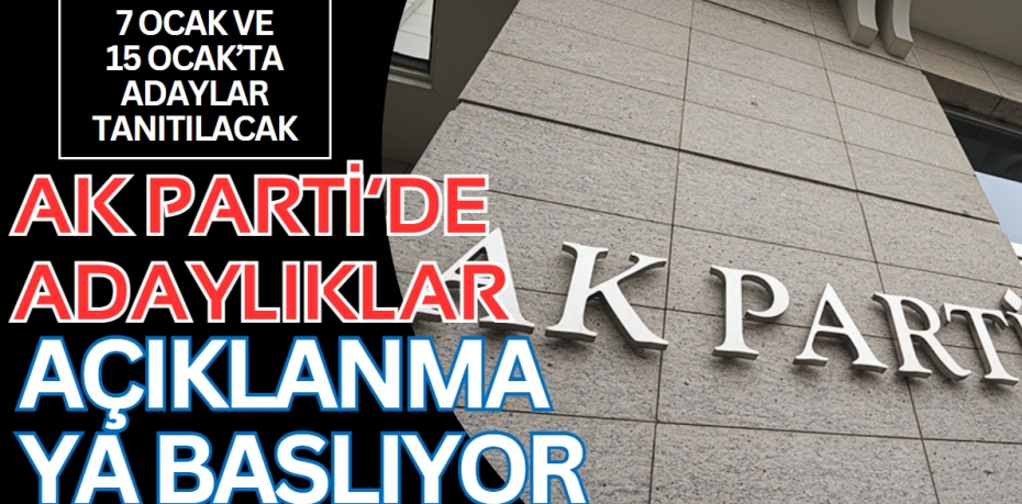 AK Parti’de 31 Mart’taki