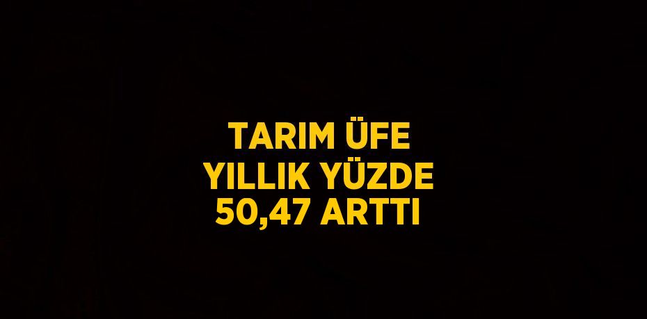 Tarım ürünleri üretici fiyat