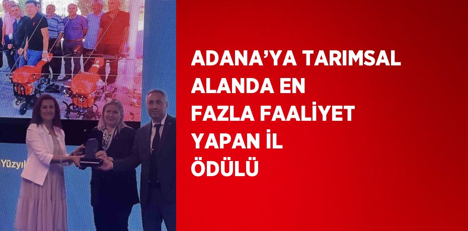 Adana İl Tarım ve