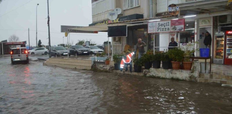 Balıkesir’in Ayvalık ilçesinde, sabah