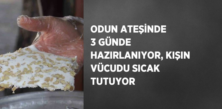 Ordu’nun yöresel lezzetlerinden olan