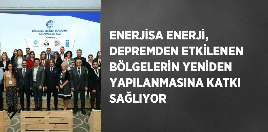 Enerjisa Enerji tarafından başlatılan