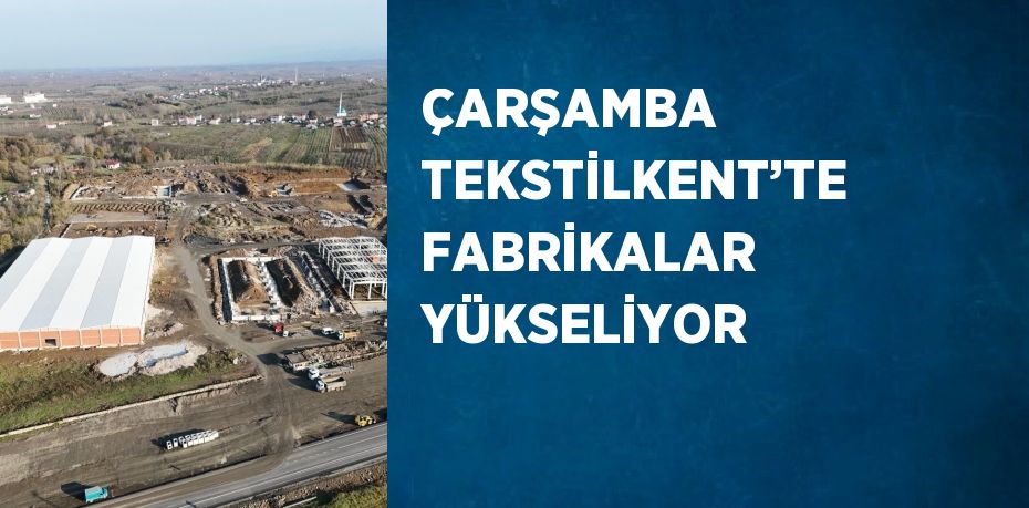 Samsun’un Çarşamba ilçesinde kurulan