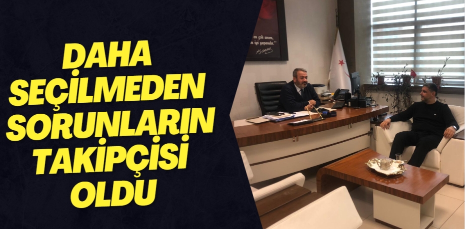 Paşaalanı Mahallesi Muhtar Adayı Atilla Bolluk, daha seçilmeden mahallenin sorunlarını