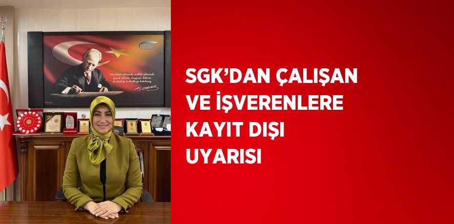 Çalışanlara ve işverenlere seslenen