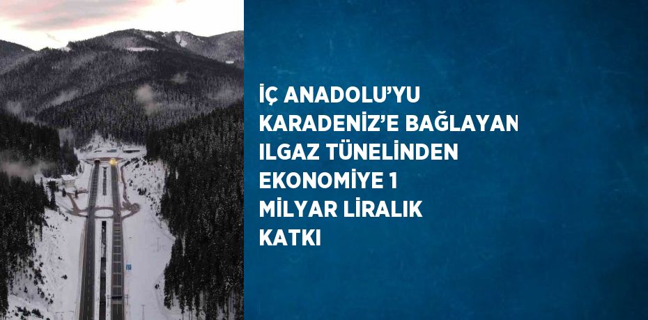 İç Anadolu Bölgesini Karadeniz’e