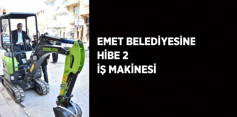 Emet ilçesinde devam eden