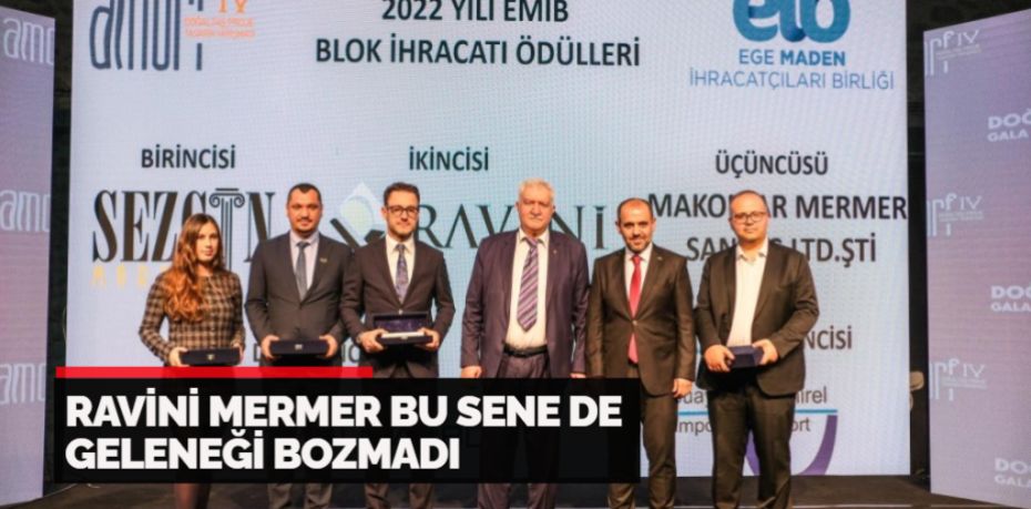 Doğal taşa tasarımla ve ihracat yaparak değer katanlar Ege Maden