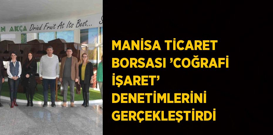 Manisa Ticaret Borsası tarafından