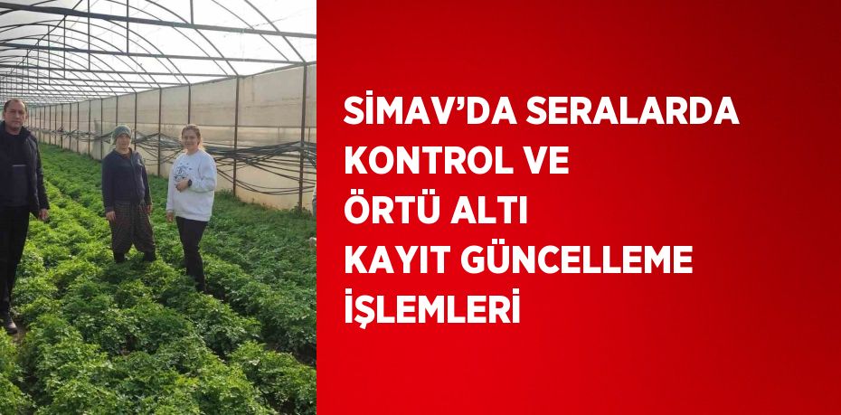 Simav İlçe Tarım ve