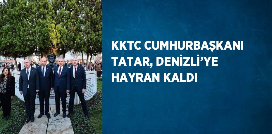 KKTC Cumhurbaşkanı Ersin Tatar,