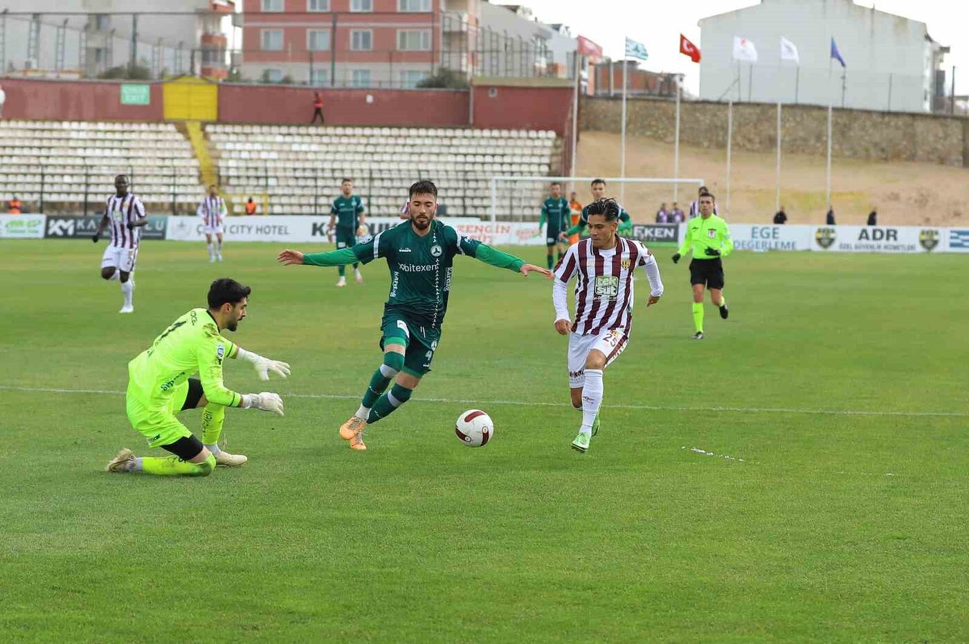 Trendyol 1. Lig’in 19. haftasında Bandırmaspor evinde karşılaştığı Giresunspor’u 6-0