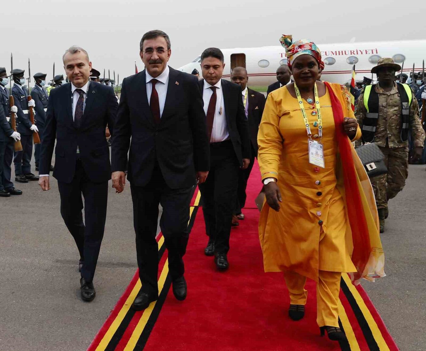 CUMHURBAŞKANI YARDIMCISI YILMAZ, UGANDA’DA