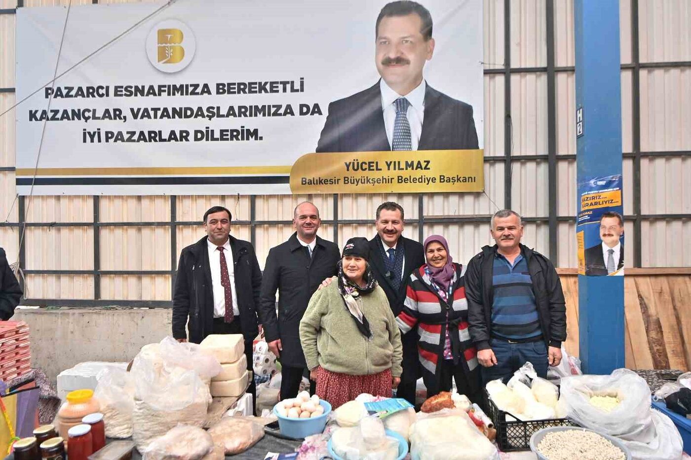 Savaştepe’de Yücel Yılmaz’a sevgi seli