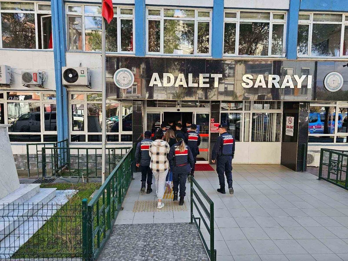 Balıkesir’de jandarma tarafından düzenlenen