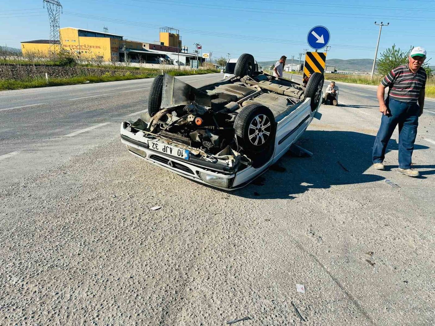 Gönen’de trafik kazası; 4 yaralı